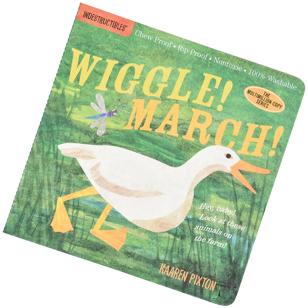 Indestructibles™ Wiggle March Baby Book