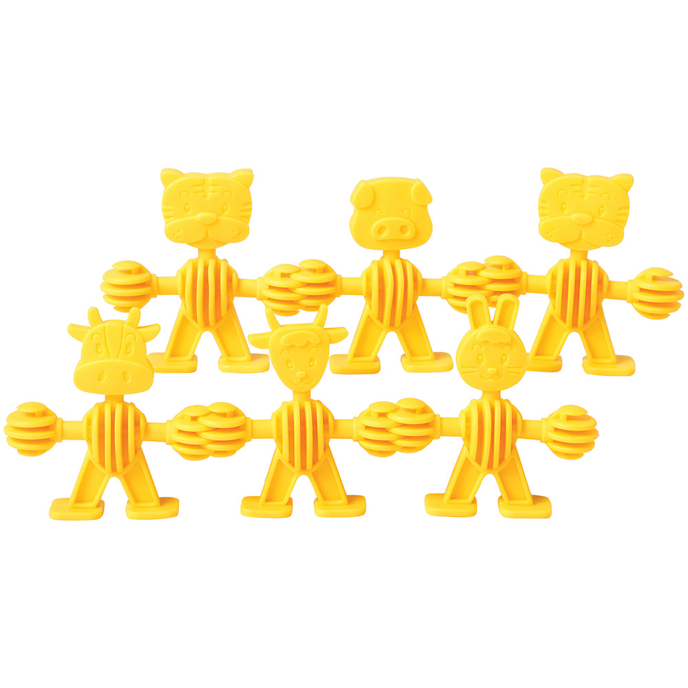 Flexanimals Building Set in Yellow