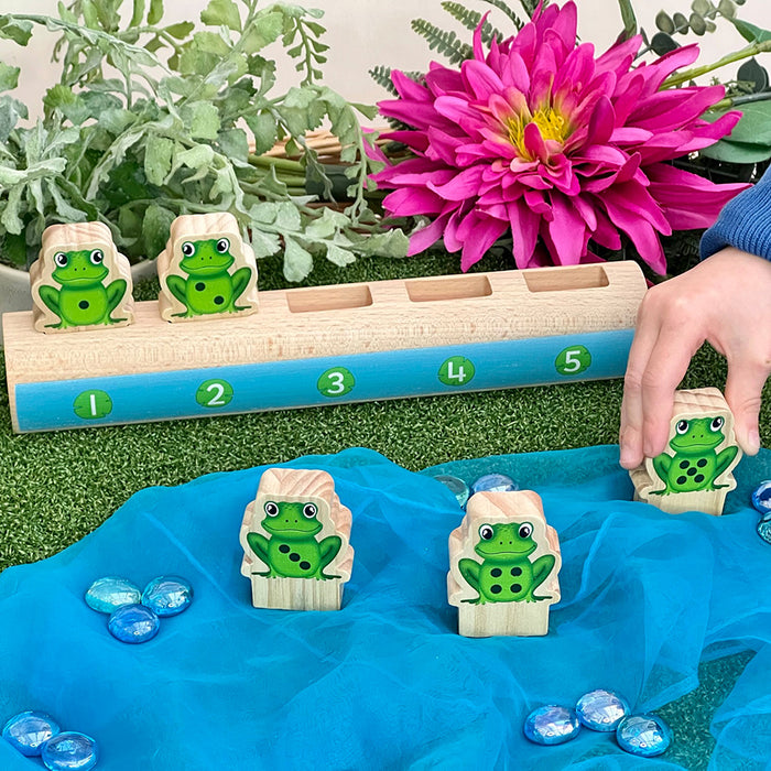 Yellow Door® Five Frogs on a Log: Early Math Learning for Toddlers