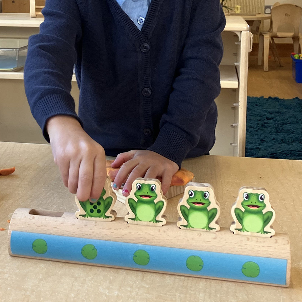 Five Little Speckled Frogs Themed Classroom Toy