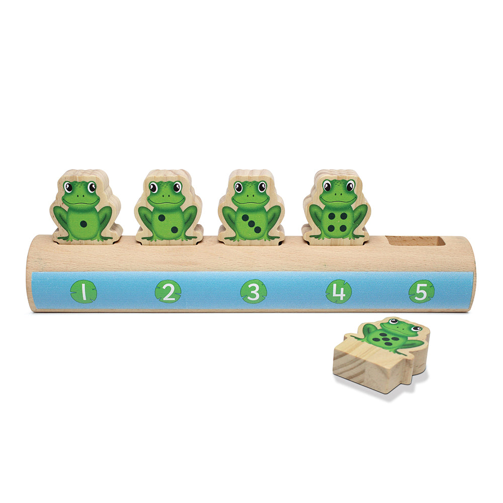 Yellow Door® Five Frogs on a Log 6-Piece Set