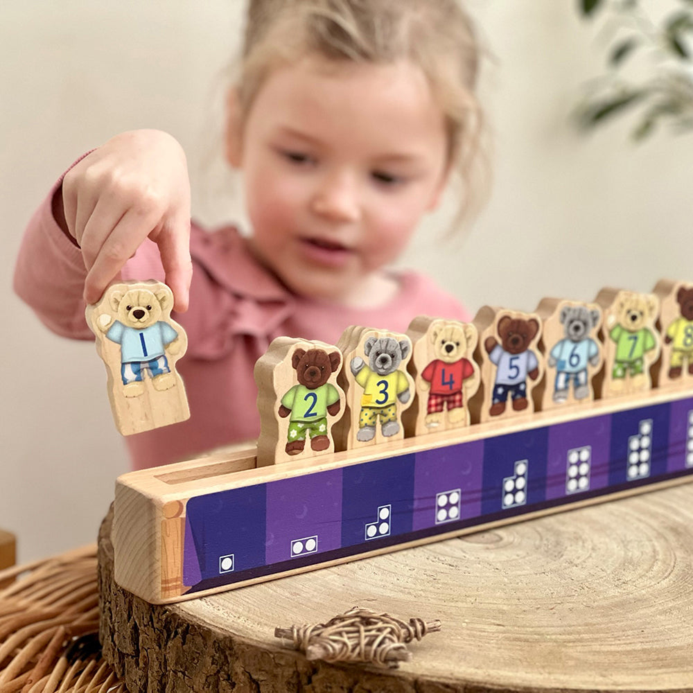 Learning to Count with Ten In A Bed Toy