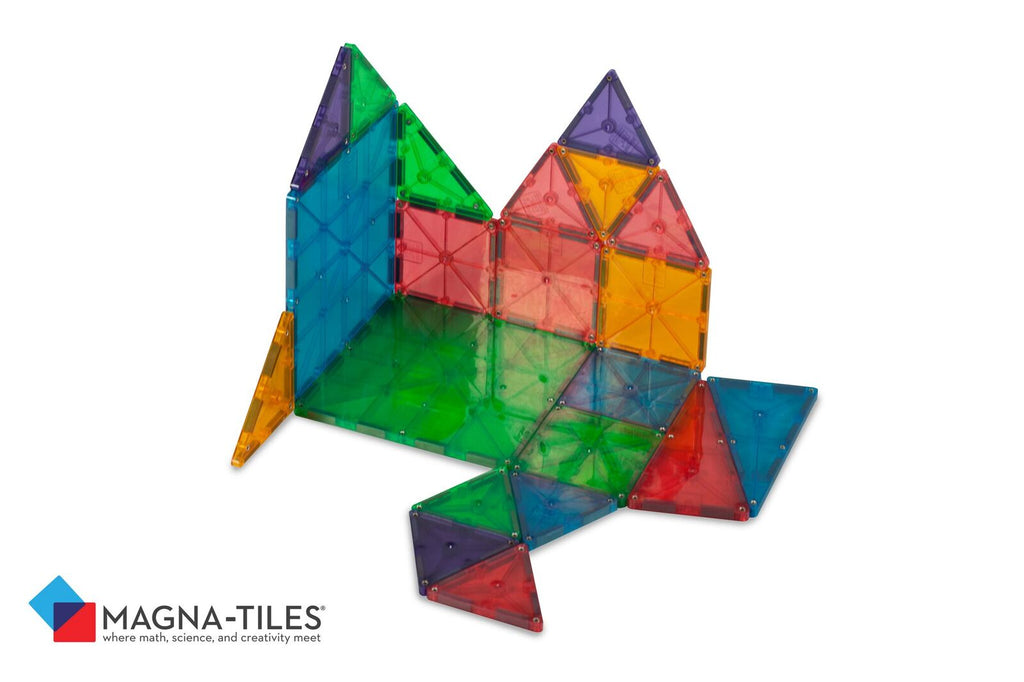 Magna-Tiles Clear Colors 32 piece Set