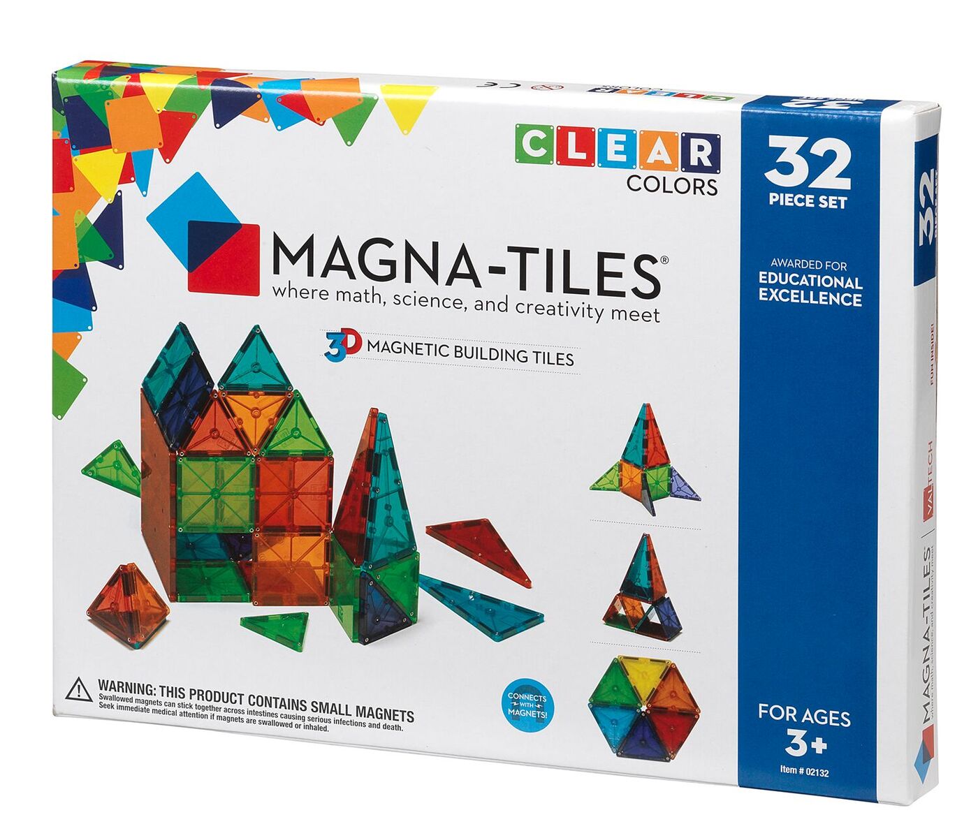 Clear Color Magna Tiles™