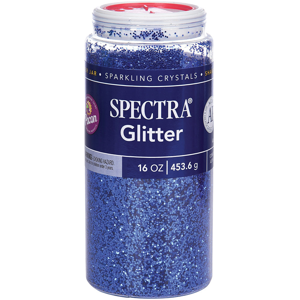 Glitter 1 pound Jar - Blue