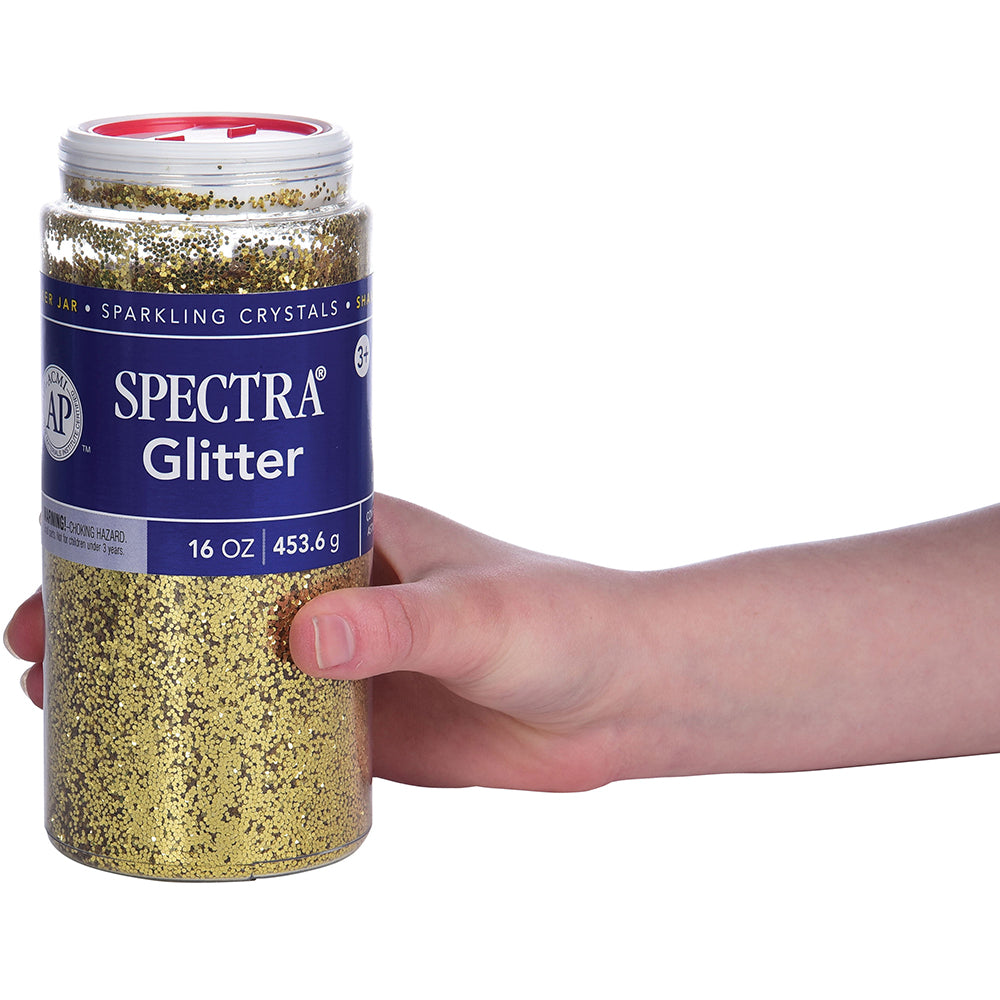 Glitter 1 pound Jar - Gold