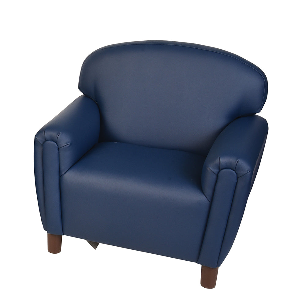 Dramatic Seating Collection- Blue Chair & Couch Set