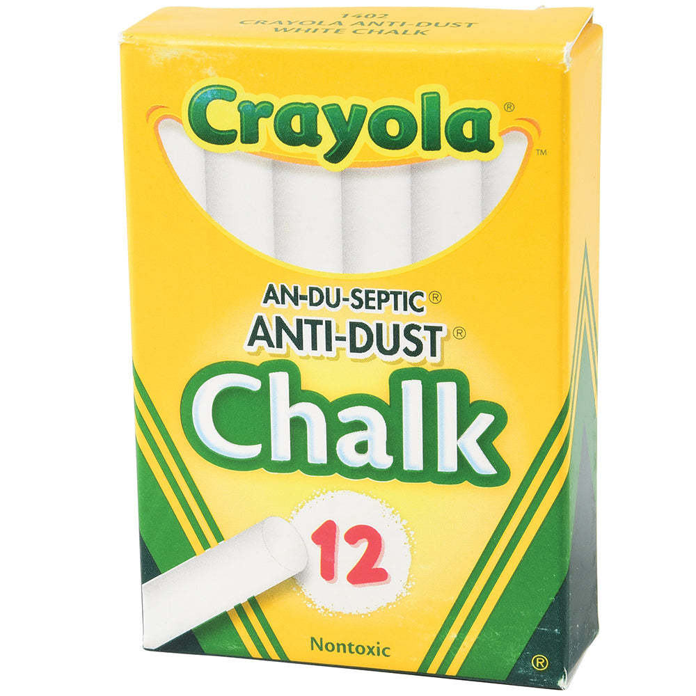 Crayola® White Anti-Dust Chalk