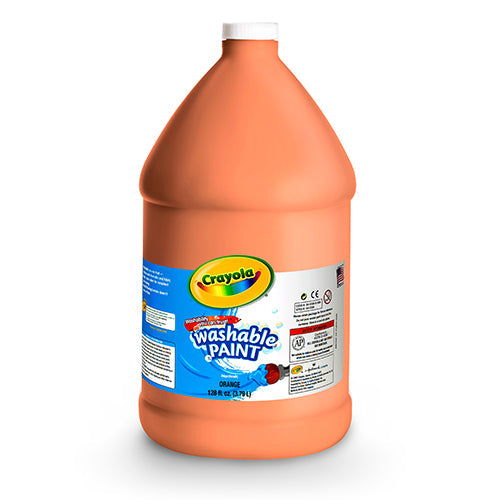 Crayola® Washable Tempera Gallon Paint - Orange