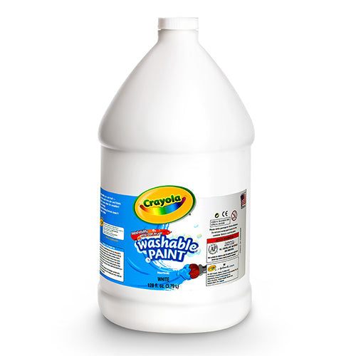Crayola® Washable Tempera Gallon Paint - White