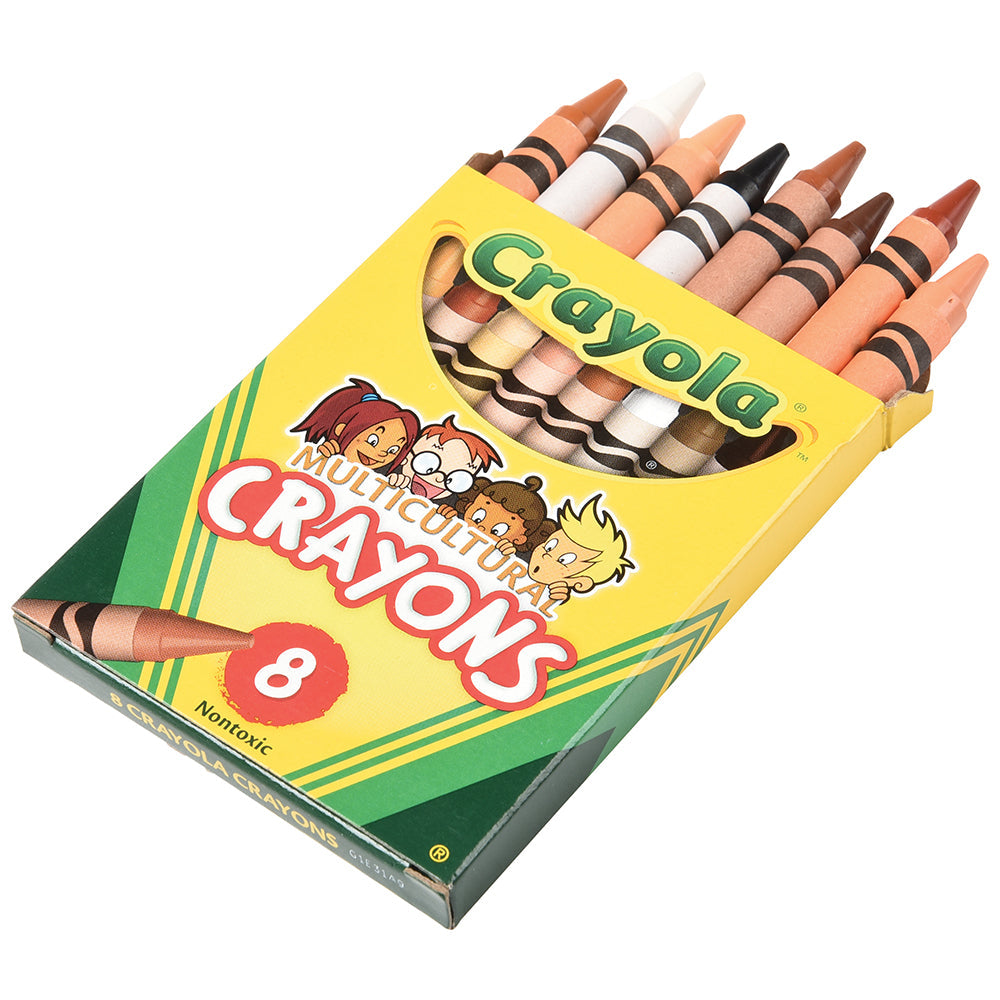 Crayola® Standard Multicultural Crayons - 8 Ct.