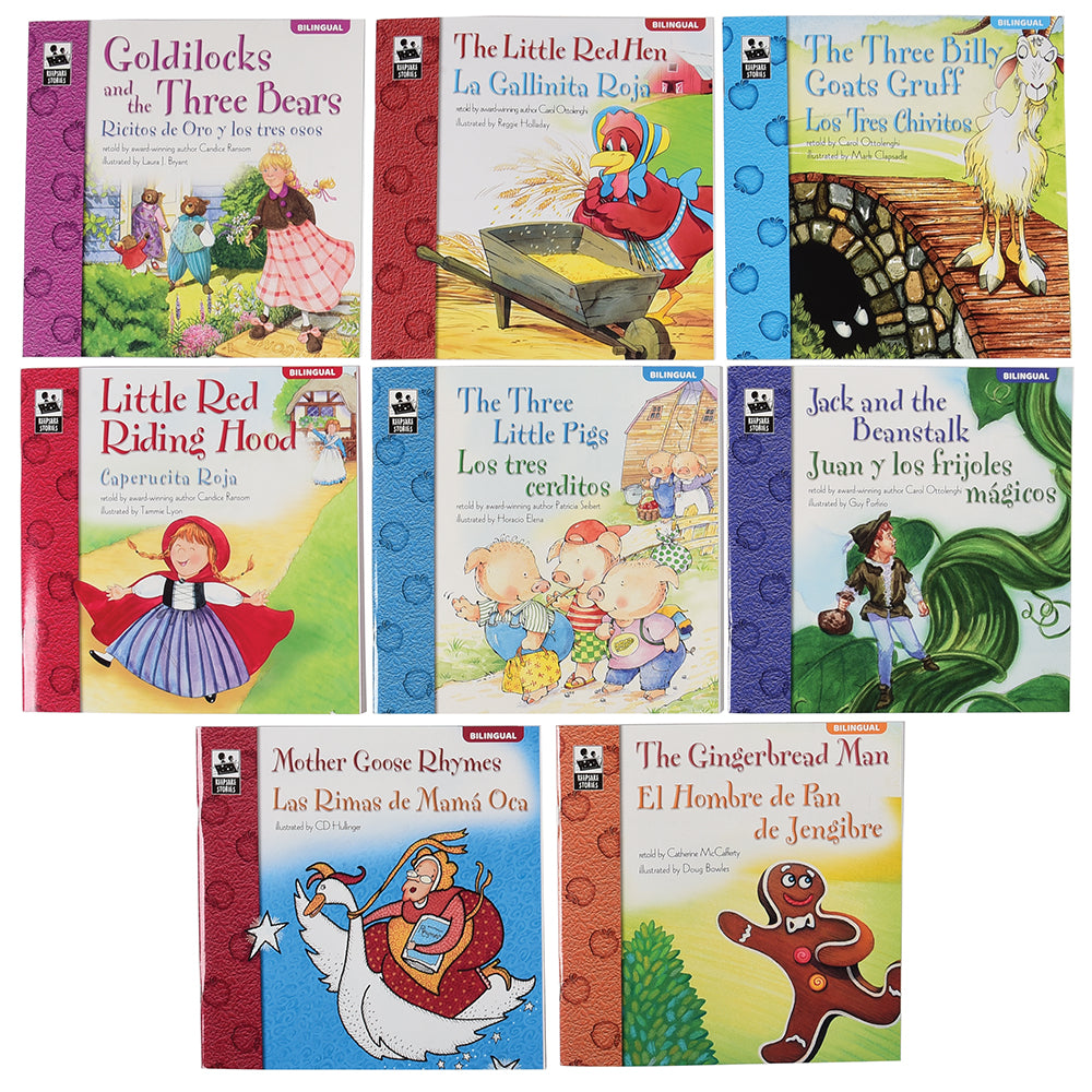 Storybook Set Bilingual Classic Story Book Set