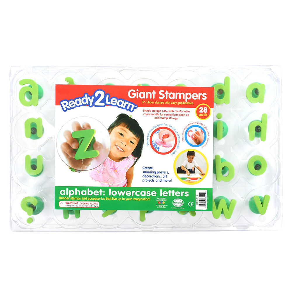 Knobbed Alphabet Stampers - Lowercase