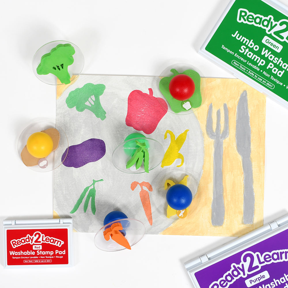 Giant Vegetables Stamps