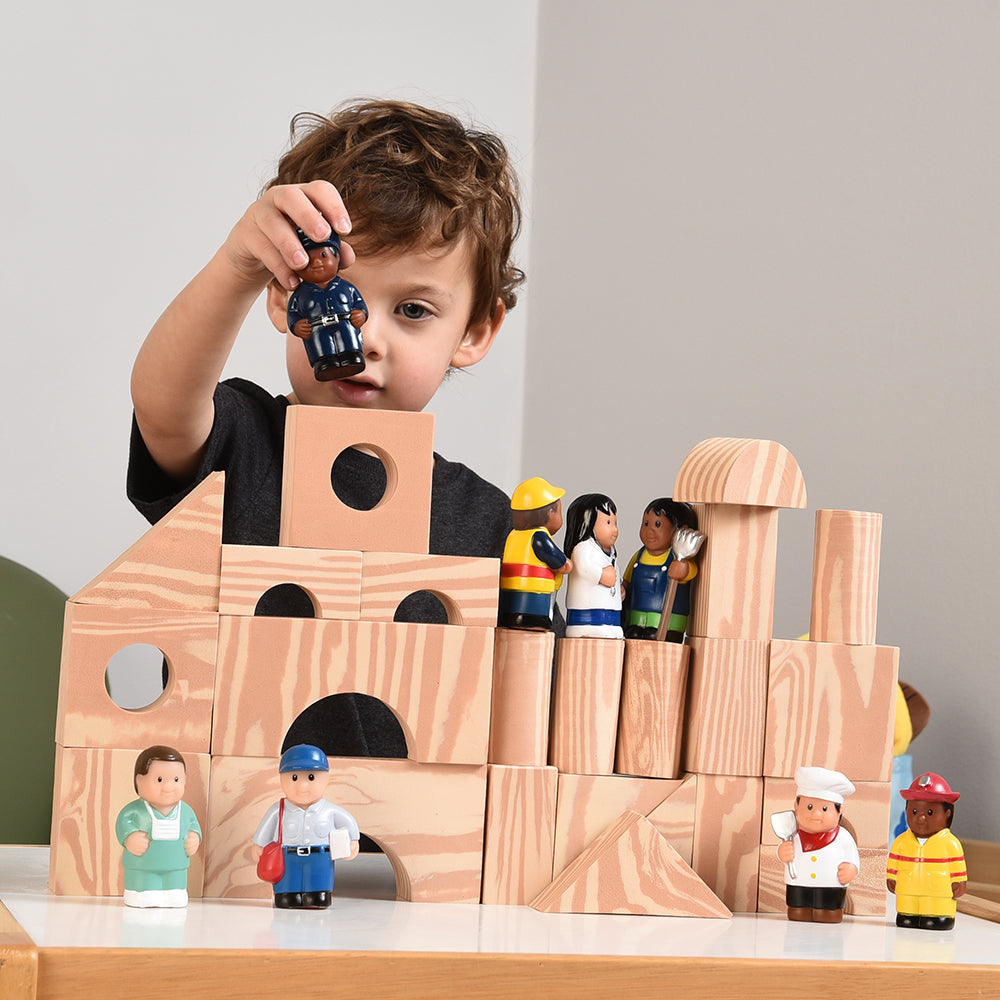  UNIH Building Blocks for Toddlers 1-3, Foam Blocks