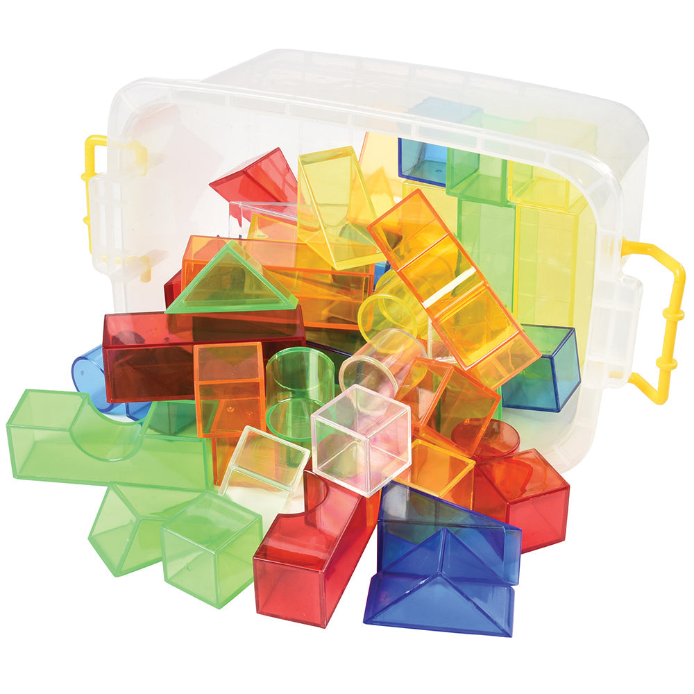 Translucent Color Blocks Set of 50