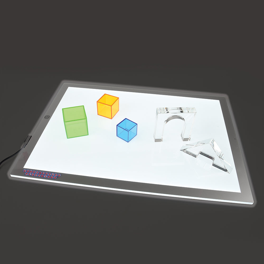 Tabletop store light panel