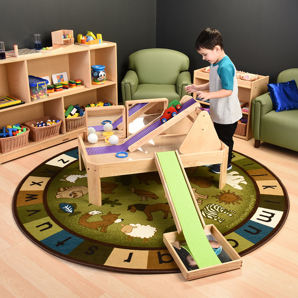 Carpet for Kids® Earthtone Animals 6' Round Rug