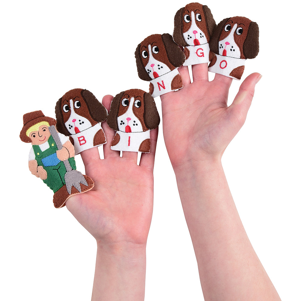 B-I-N-G-O Finger Puppet Play Set