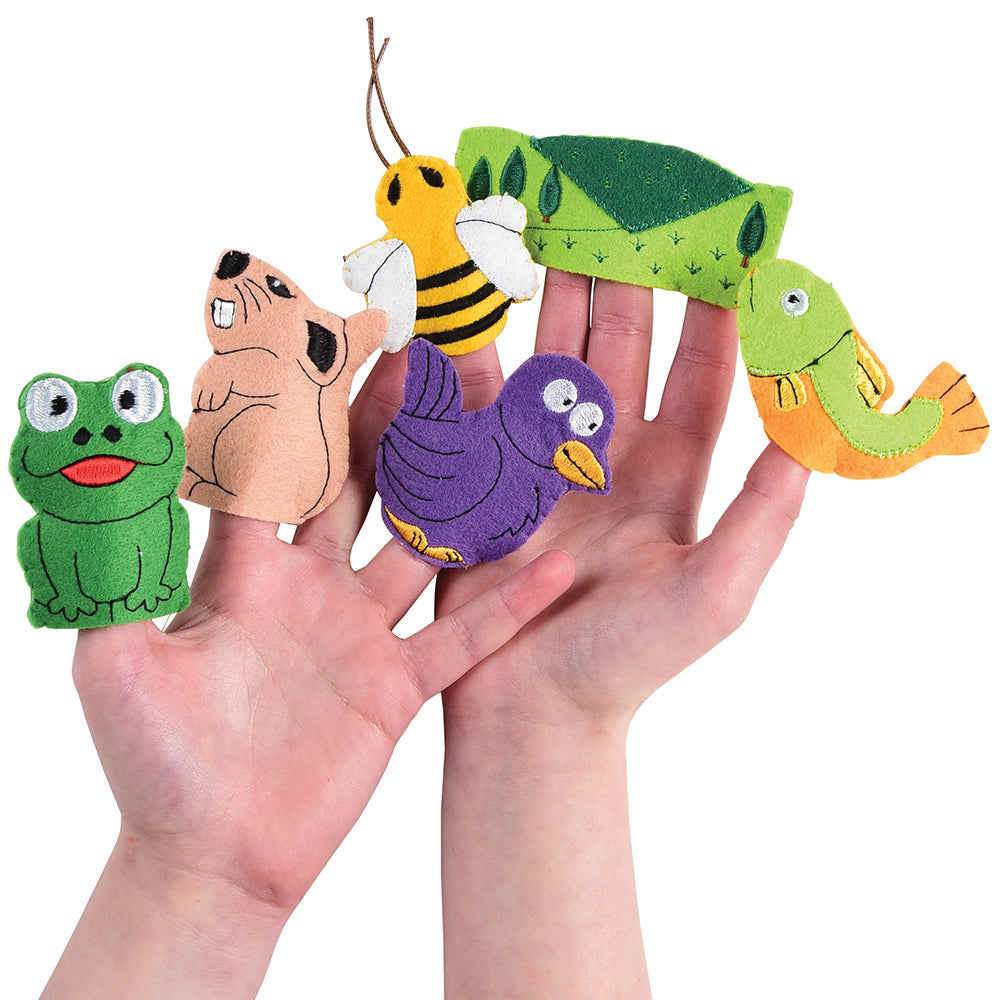 Over in the Meadow Finger Puppet Play Set