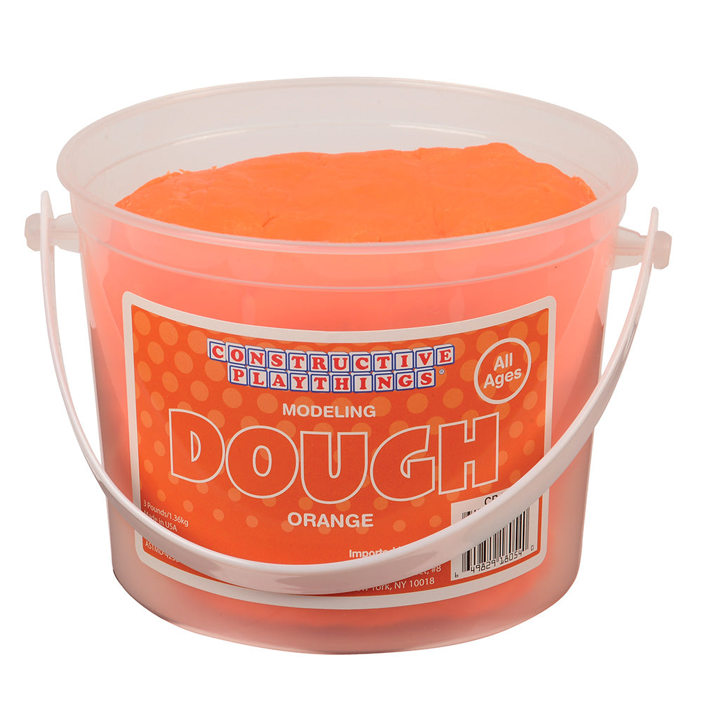 Constructive Playthings® Orange Modeling Dough