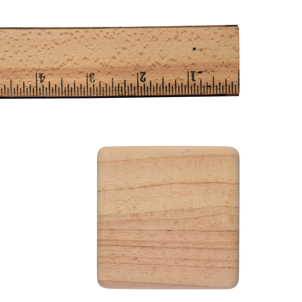 High-Quality Wood Half Unit Block | Sold Individually