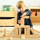 Beginner Unit Block Set | 32 High-Quality Hardwood Blocks for Endless ...