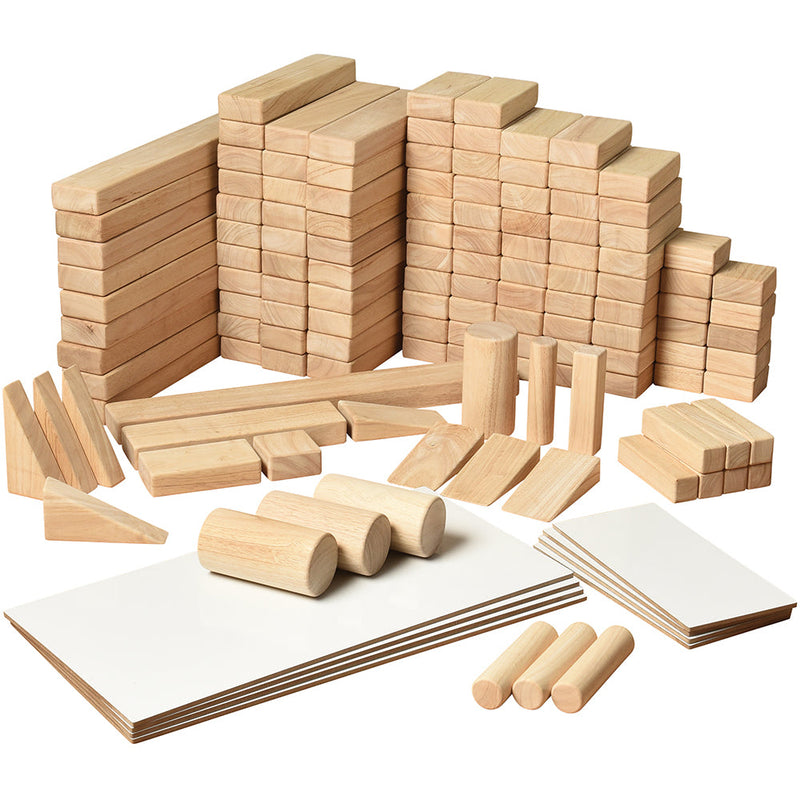 Durable Hardwood Unit Blocks for Classrooms | Wooden Building Sets for ...