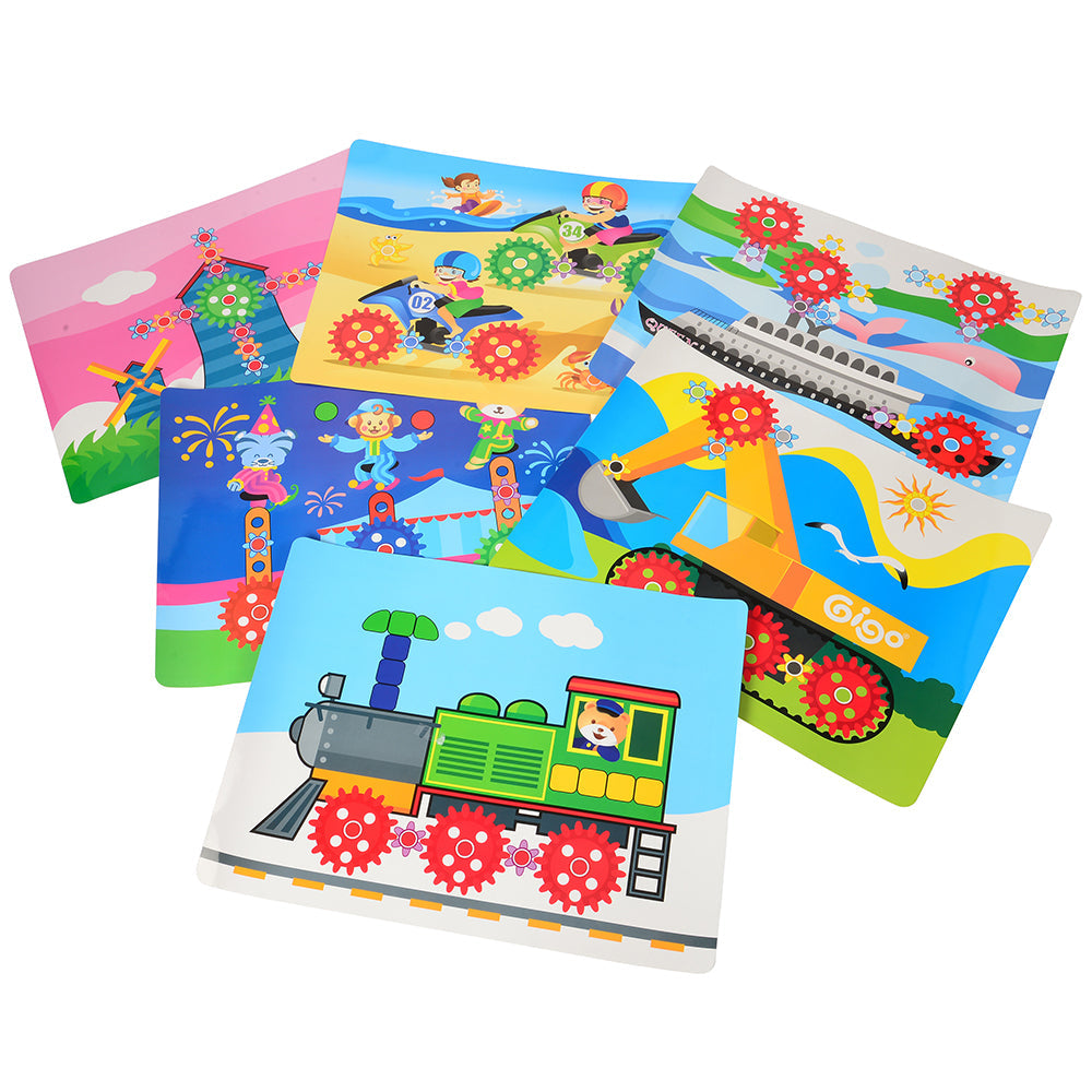 Gears & Activity Posters Set