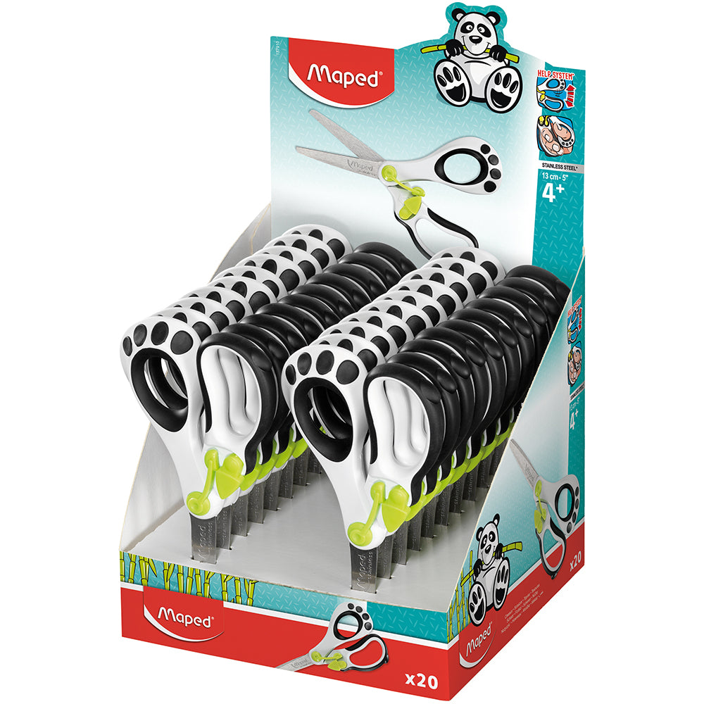 Spring Assisted Educational Scissors School Pack