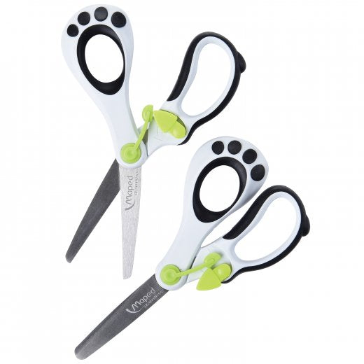 Spring Assisted Educational Scissors School Pack
