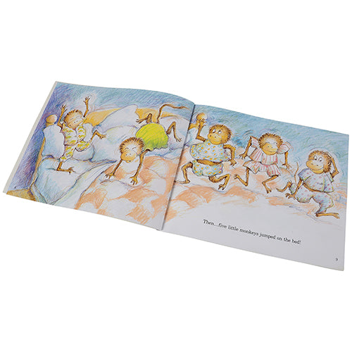 Monkeys Jumping On The Bed Book
