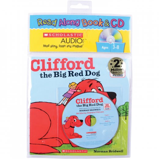 Clifford the Big Red Dog Book and CD