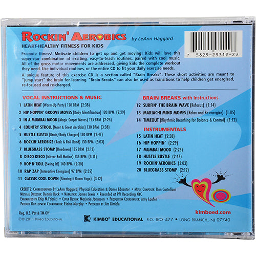 Music For Fitness - Rockin Aerobics CD