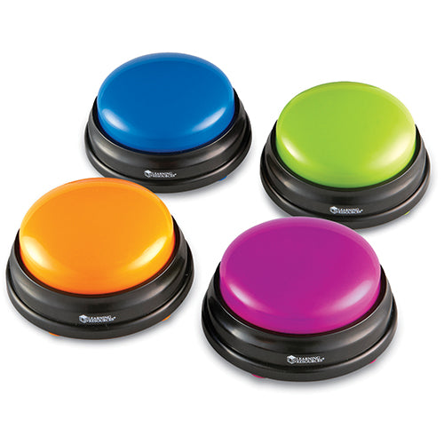 Sound and Light Answer Buzzers - Set of 4