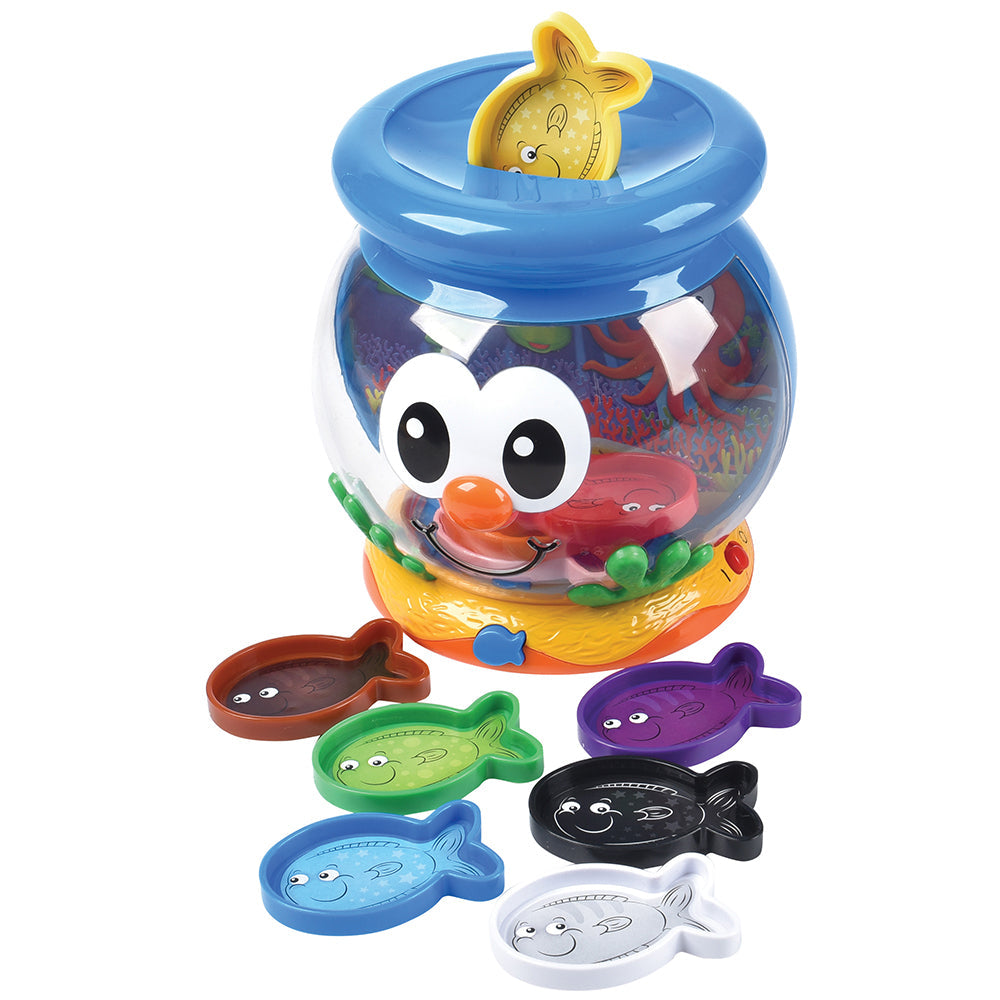 Toddler Learning Colors Fish Bowl