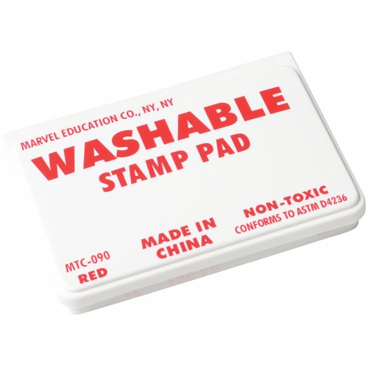Standard Washable Stamp Pad - Red