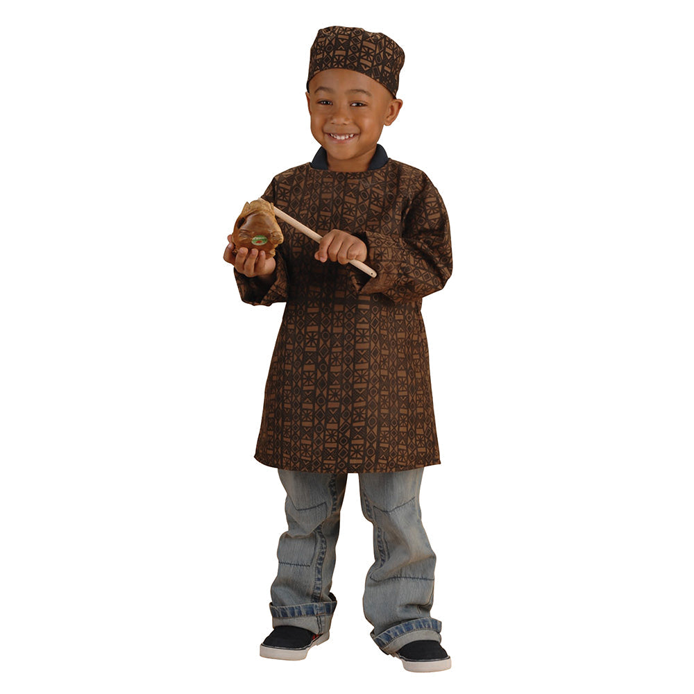 African Boy Ceremonial Clothing