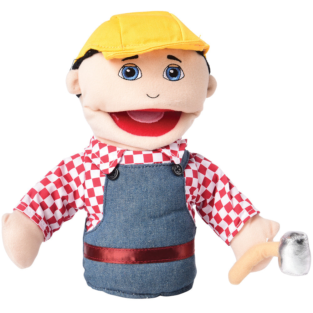 Multi-Ethnic Career Puppet - Construction Worker