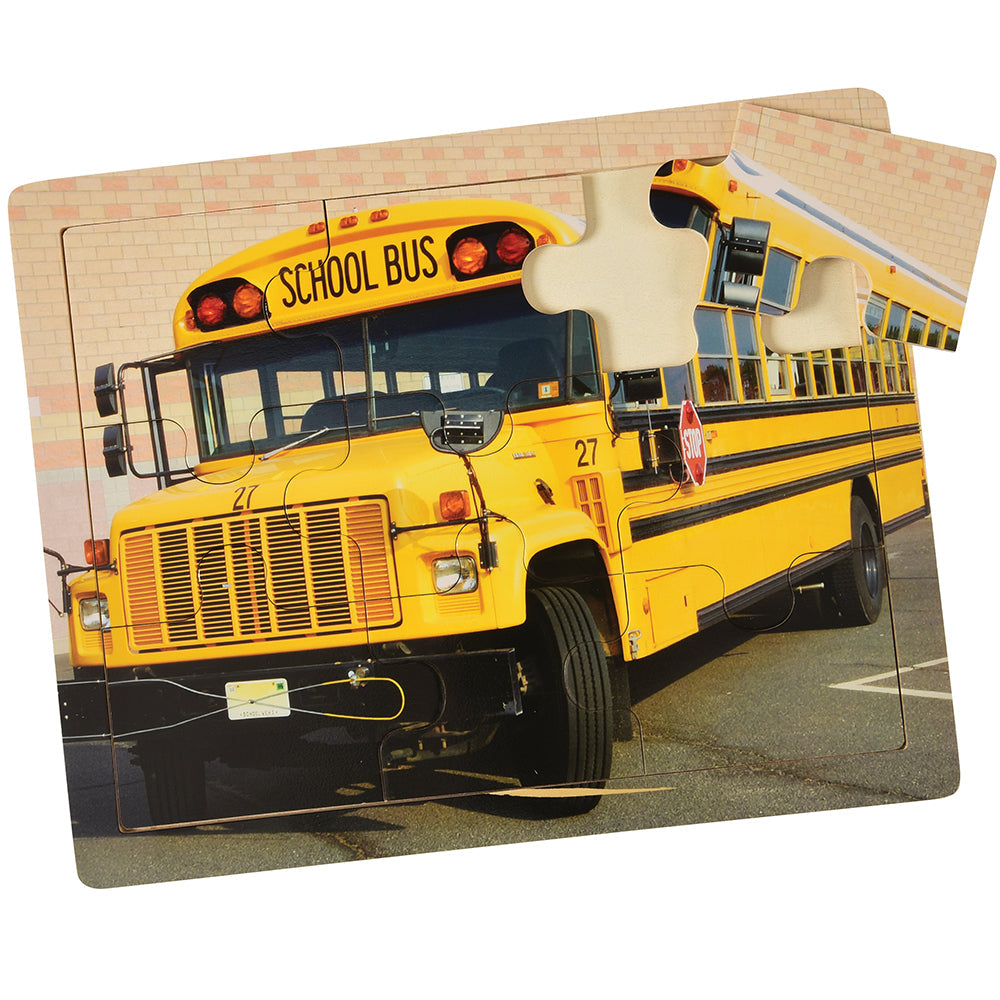 Transportation Puzzle - School Bus