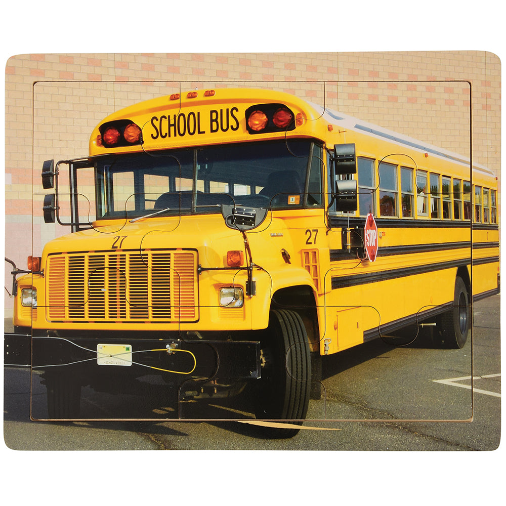 Transportation Puzzle - School Bus