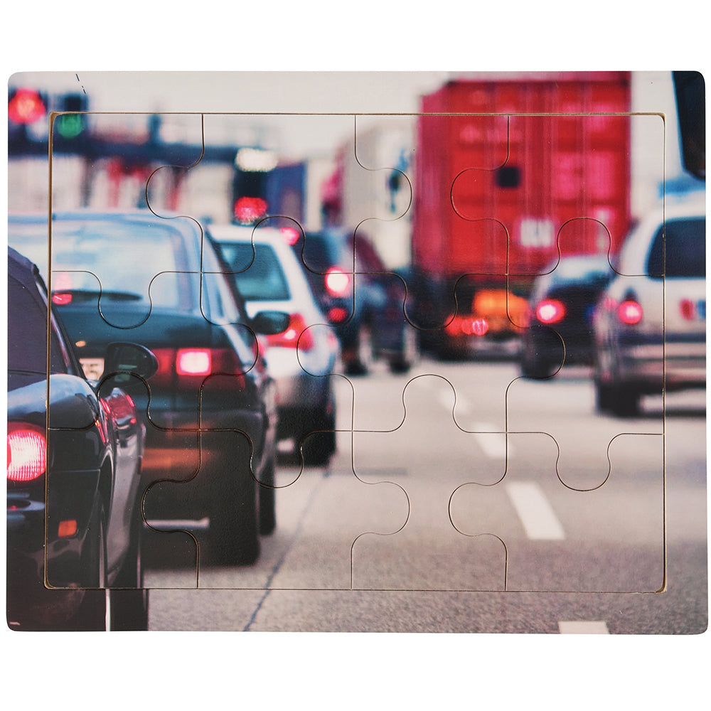 Real Photograph Transportation Puzzle For Kids- Cars MTC-346