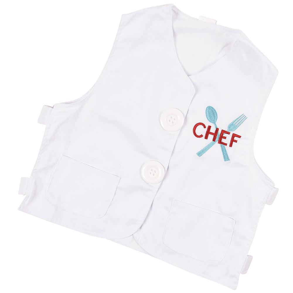 Toddler Dress Up Vest / Chef