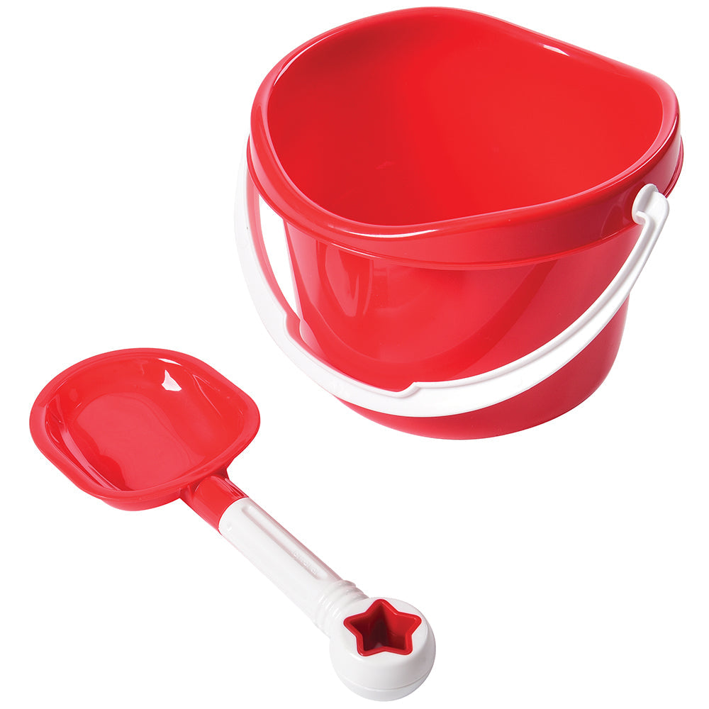 Heavy-Duty Bucket & Scoop Set for Sand Play | Durable 2-Piece Toy for ...