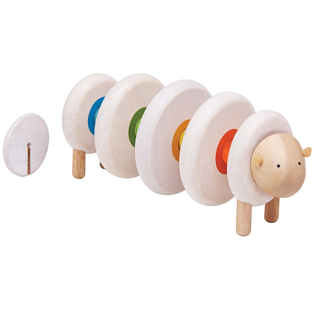 Lacing Sheep Stacking Toy | Eco-Friendly Educational Toy for Fine Motor Skills D PLN-102