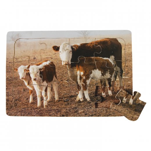 Real Life Mother & Baby Animal Puzzles - Farm Animals
