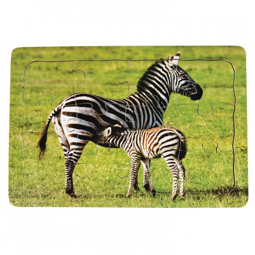 Real Life Mother & Baby Animal Puzzles - Wild Animals