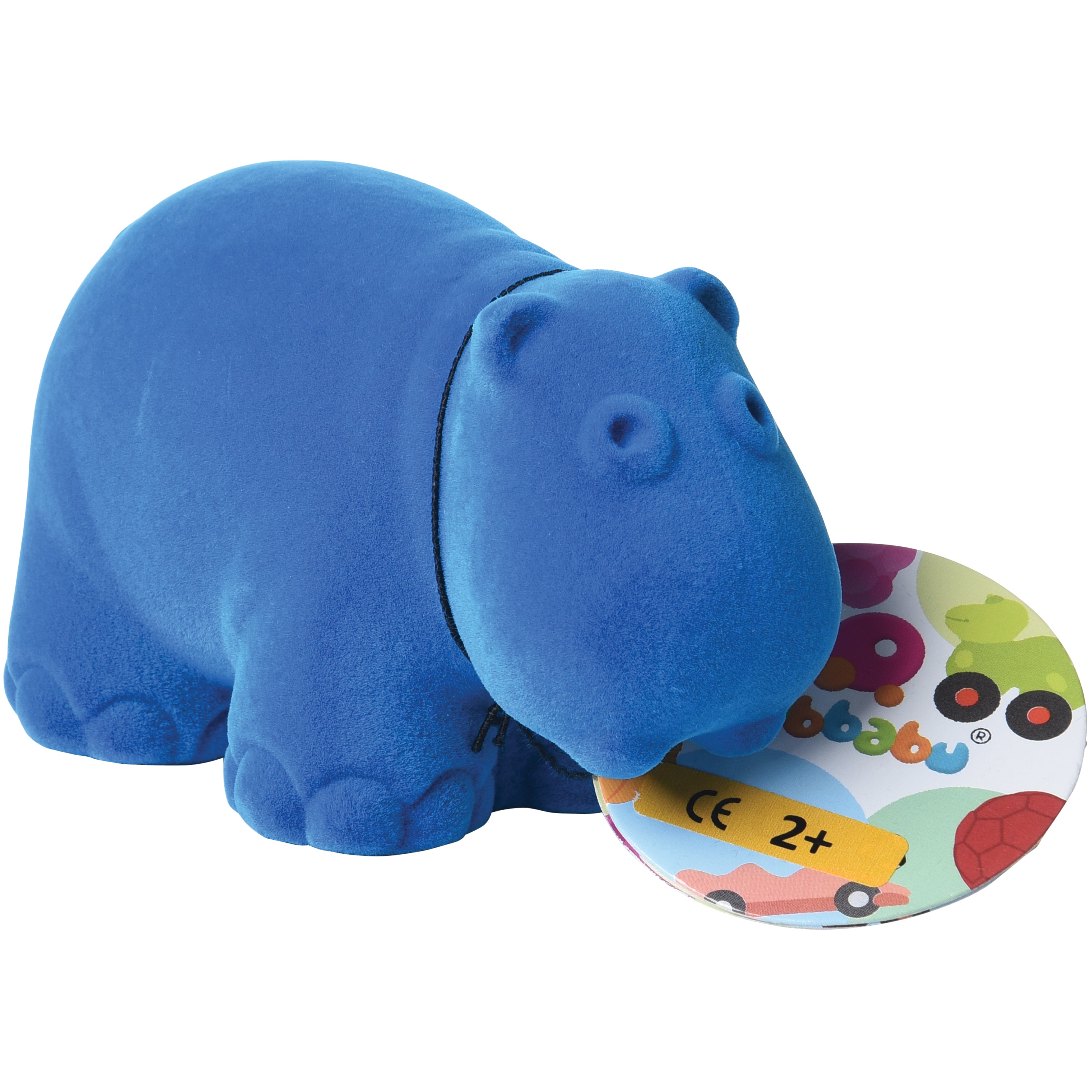 Rubbabu&reg; Animal Buddy Hippo, Blue