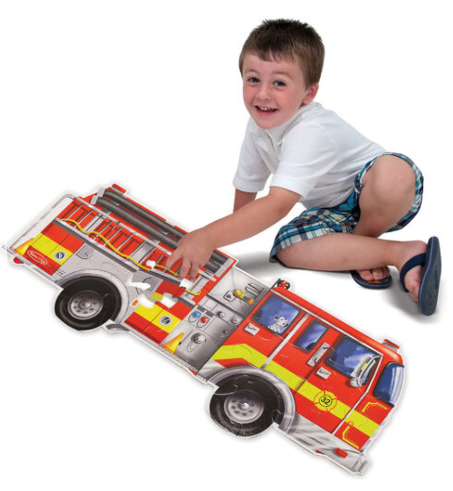Melissa and Doug® Giant Fire Truck Floor Puzzle