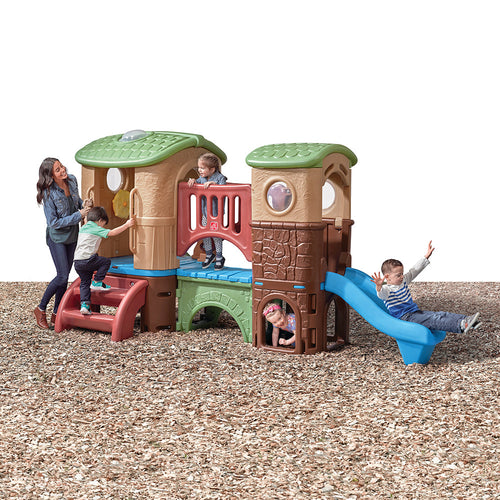 Step2 Naturally Playful™ Clubhouse Climber | Outdoor Playground with ...